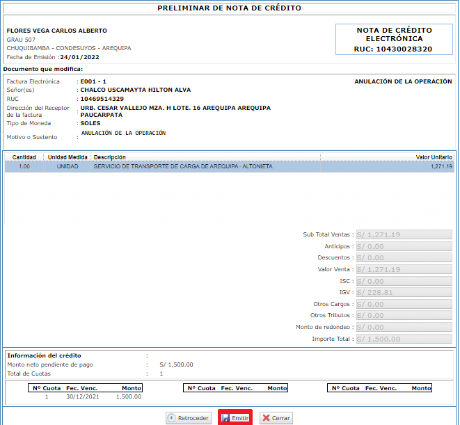 Nota De Crédito - ¿Qué Es Una Nota De Crédito? Y Cómo Emitir En SUNAT